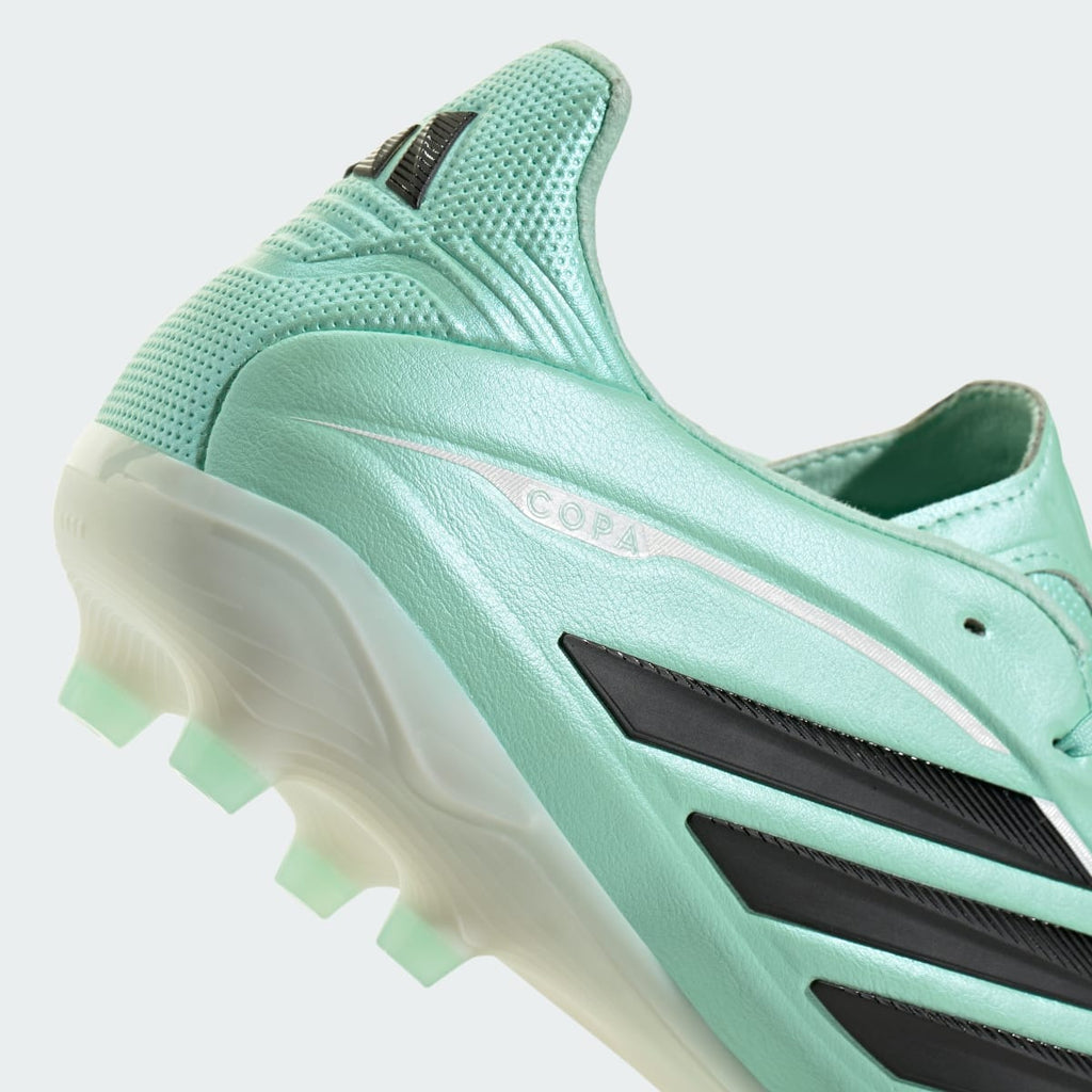 Adidas Men's COPA PURE IV PRO Firm Ground Soccer Cleats - Clear Mint / Core Black / Cloud White - Image 10