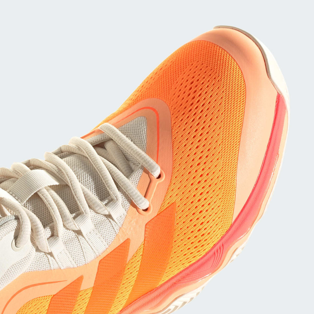 Adidas Men's CRAZYFLIGHT 7 SHOES - Lucid Tangerine / Lucid Orange / Off White - Image 9