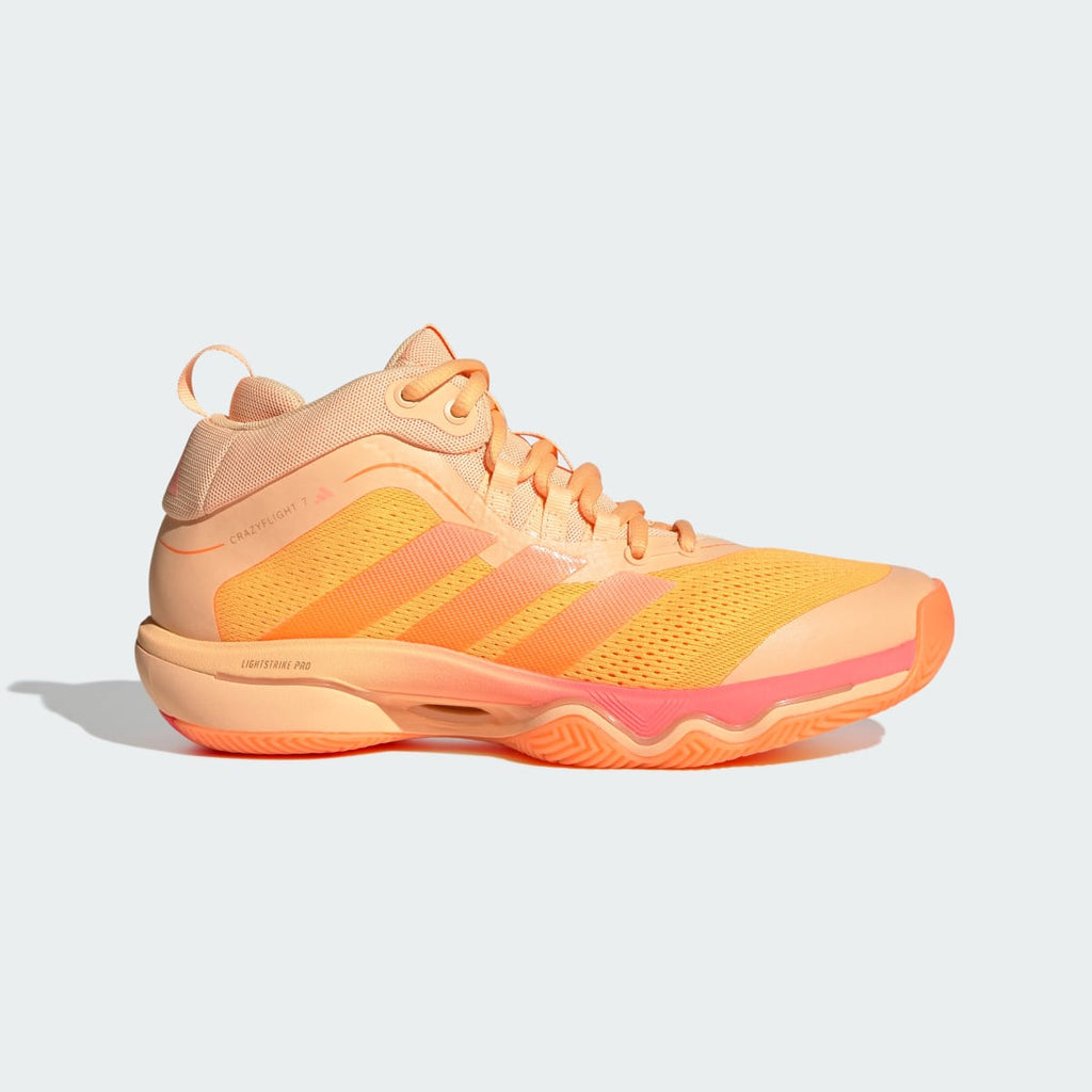 Adidas Women's CRAZYFLIGHT 7 Shoes - Acid Orange / Frozen Turbo / Lucid Tangerine - Image 1
