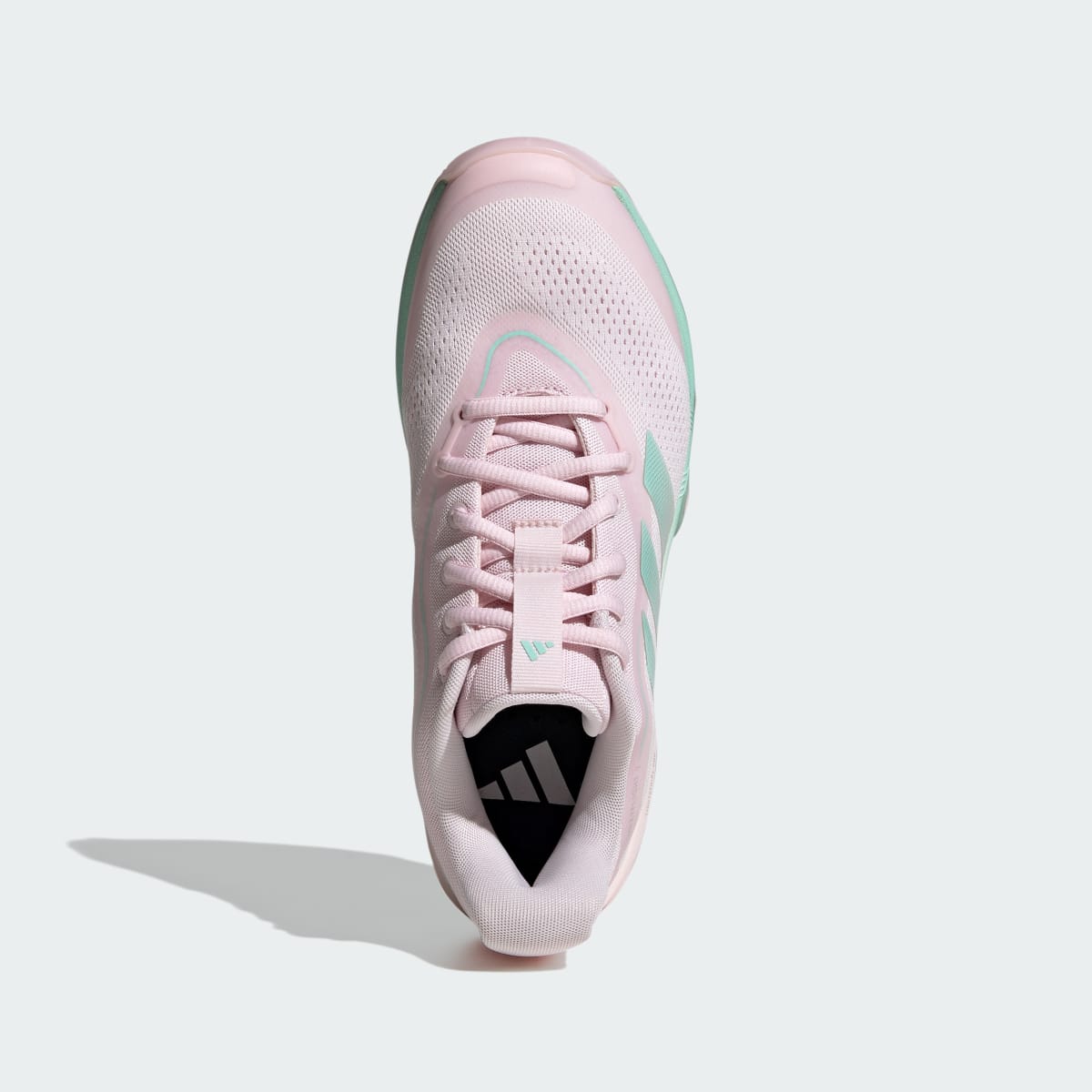 Adidas Women's CRAZYFLIGHT 7 Shoes - Distilled Pink / Clear Mint / Silver Metallic - Image 2