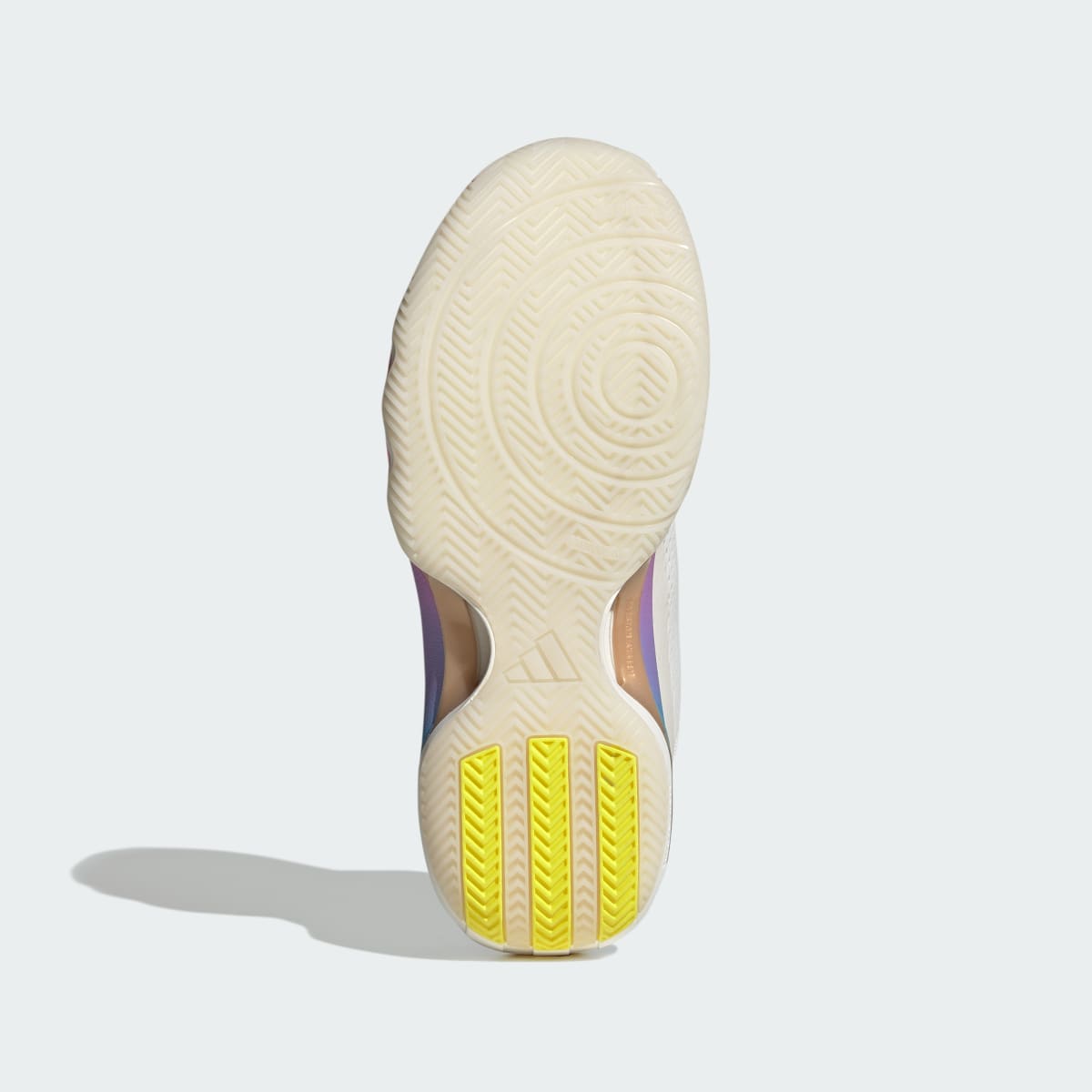 Adidas Women's CRAZYFLIGHT 7 Shoes - Core White / Rose Gold Metallic / Dark Blue - Image 5