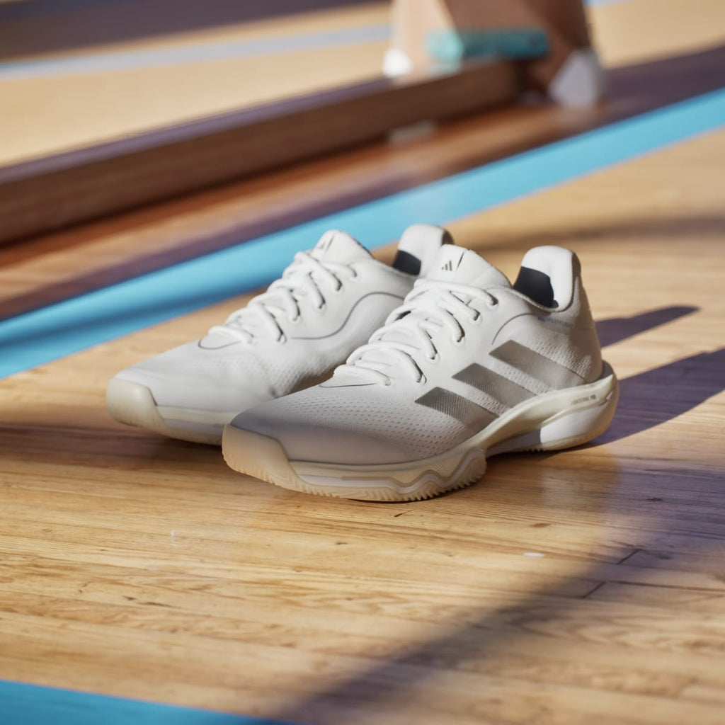 Adidas Women's CRAZYFLIGHT 7 Shoes - Cloud White / Silver Metallic / Cloud White - Image 8