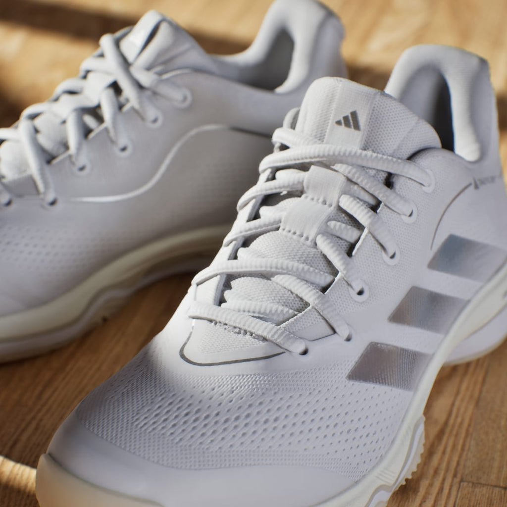 Adidas Women's CRAZYFLIGHT 7 Shoes - Cloud White / Silver Metallic / Cloud White - Image 9