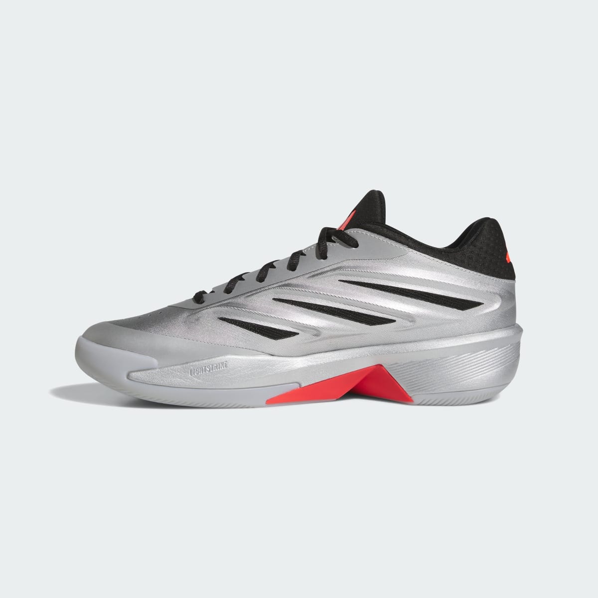 Adidas Women's CRAZY ENERGY SHOES - Silver Metallic / Core Black / Lucid Red - Image 6