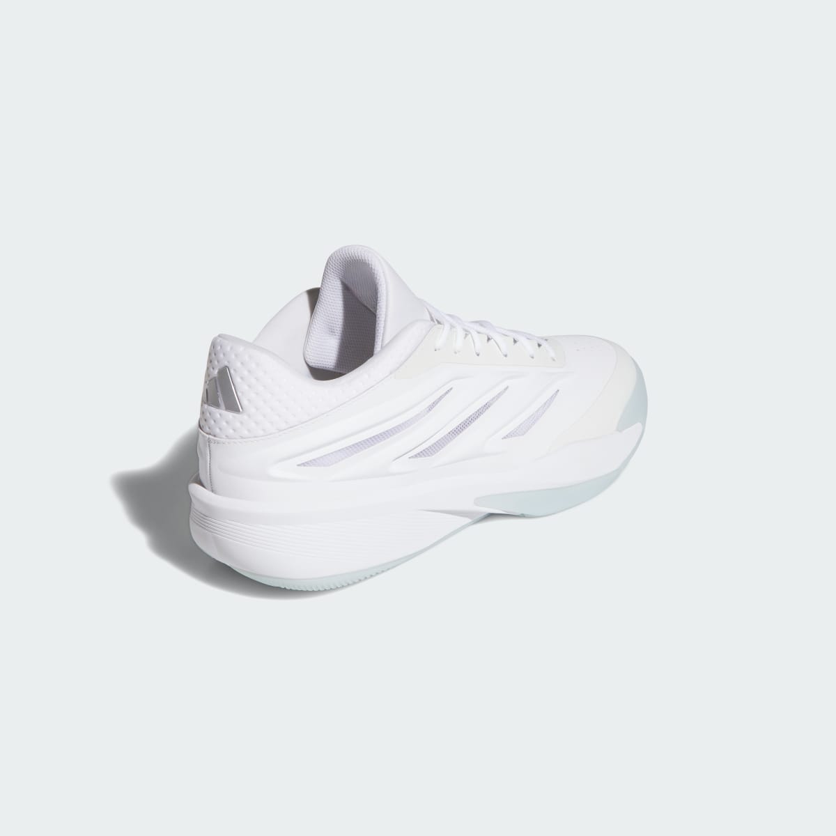 Adidas Men's CRAZY ENERGY SHOES - Cloud White / Silver Metallic / Cloud White - Image 5