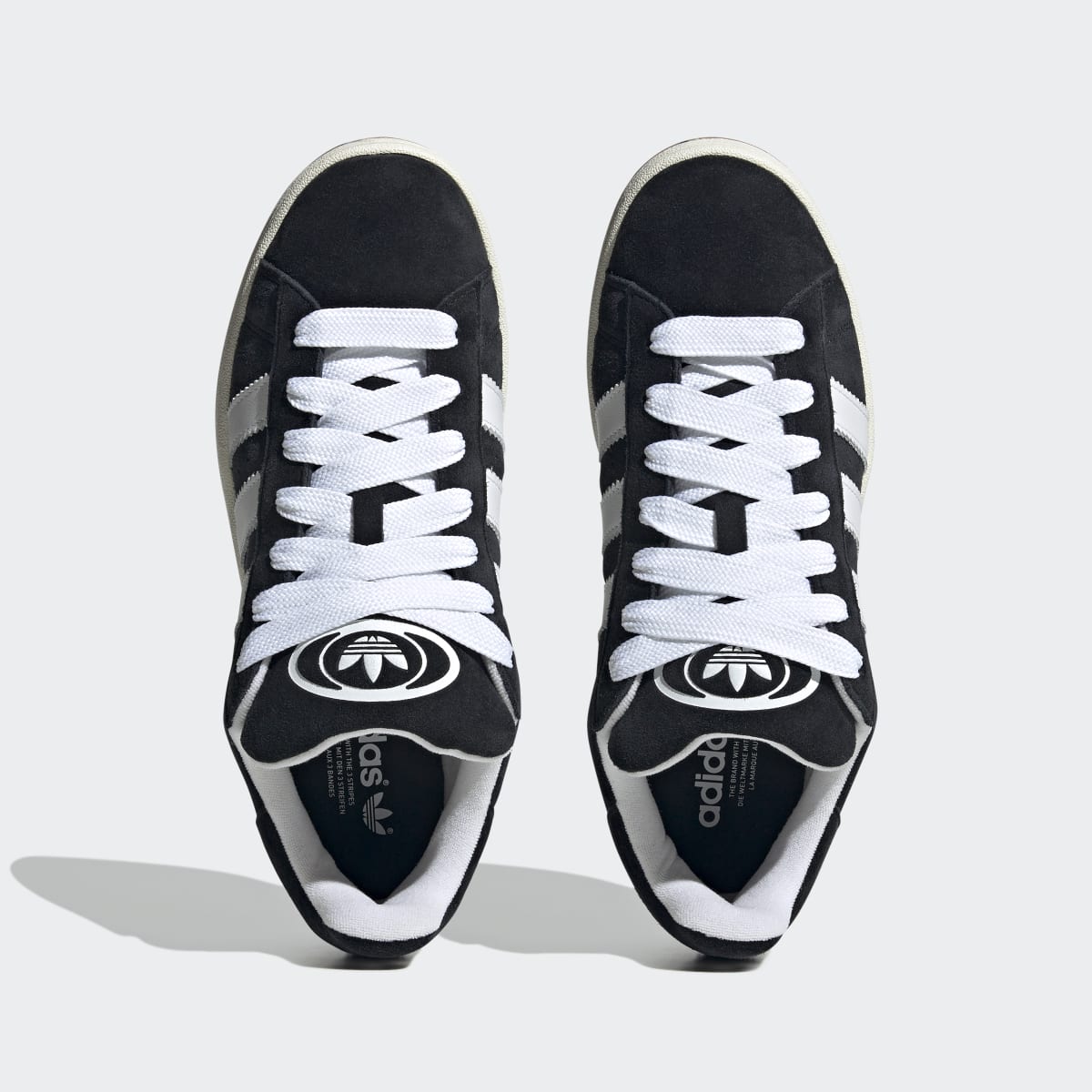 Adidas Men's Campus 00s Shoes - Core Black / Cloud White / Off White - Image 3