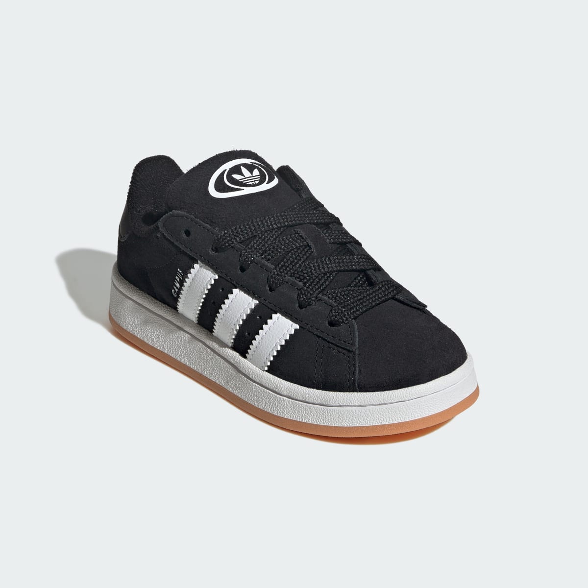 Adidas Kids' Campus 00s Shoes - Core Black / Cloud White / Gum - Image 5
