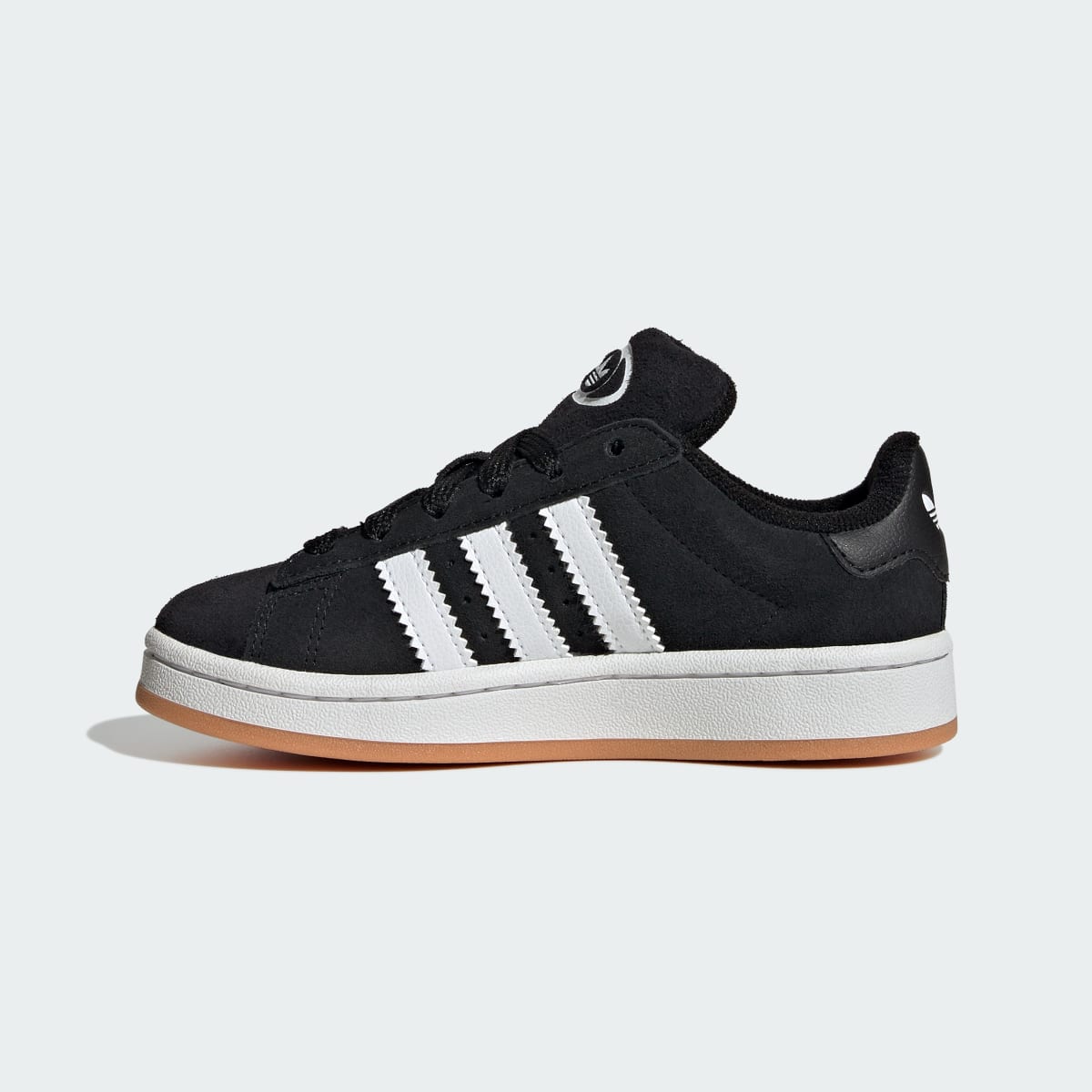 Adidas Kids' Campus 00s Shoes - Core Black / Cloud White / Gum - Image 7