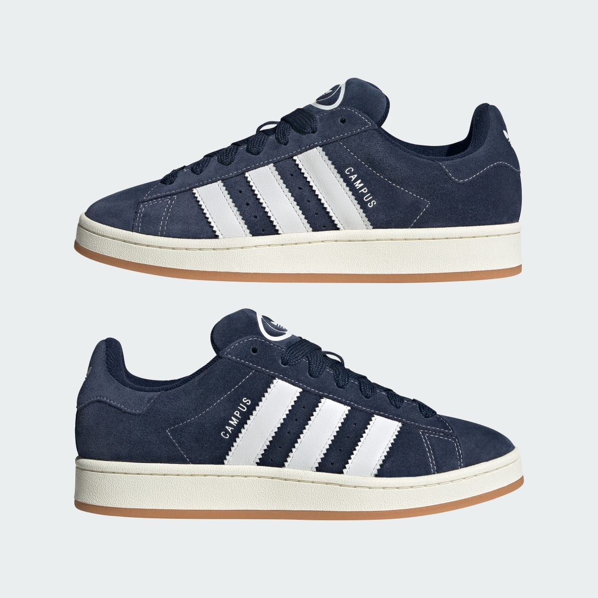 Adidas Men's Campus 00s Shoes - Night Indigo / Cloud White / Off White - Image 8