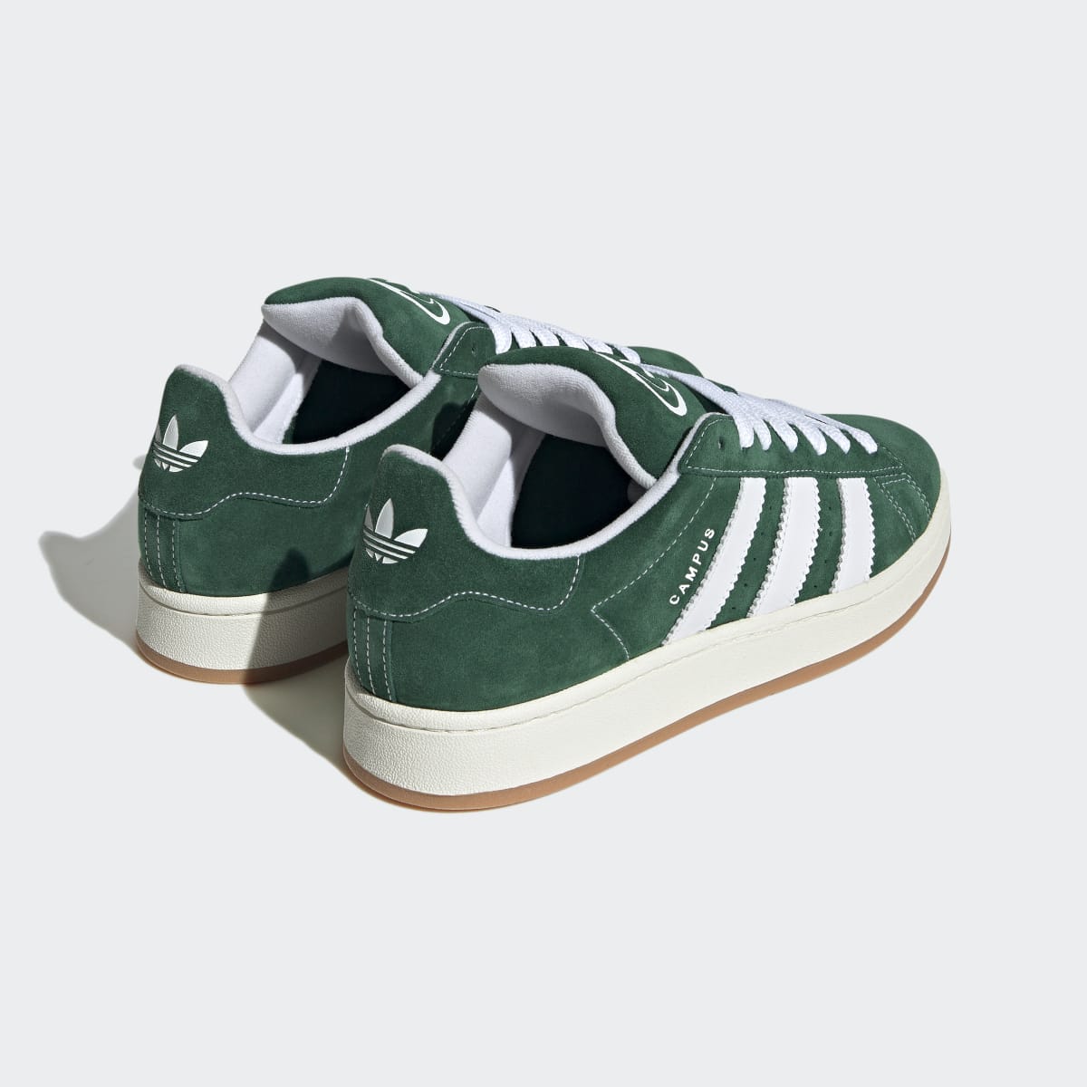 Adidas Men's Campus 00s Shoes - Dark Green / Cloud White / Off White - Image 6