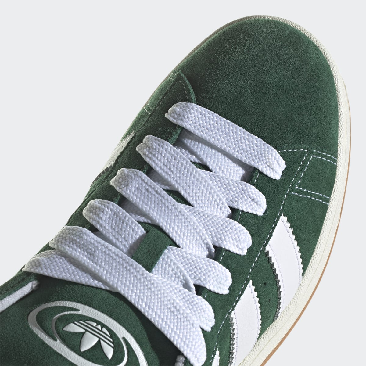 Adidas Men's Campus 00s Shoes - Dark Green / Cloud White / Off White - Image 10