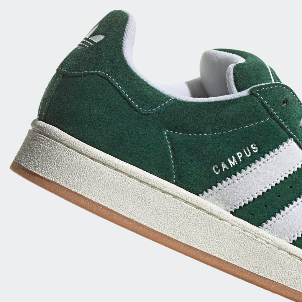 Adidas Men's Campus 00s Shoes - Dark Green / Cloud White / Off White - Image 11