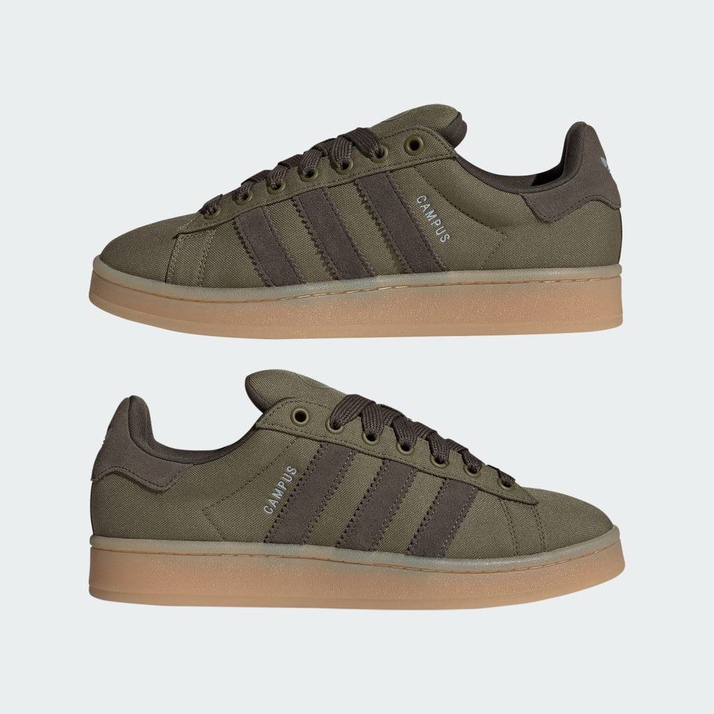 Adidas Men's Campus 00s Shoes - Focus Olive / Shadow Olive / Gum - Image 7