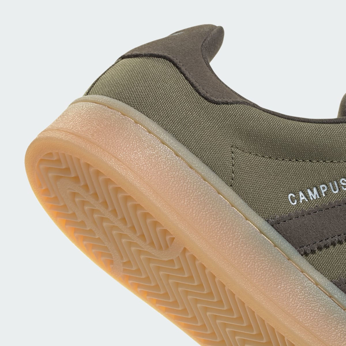 Adidas Men's Campus 00s Shoes - Focus Olive / Shadow Olive / Gum - Image 8