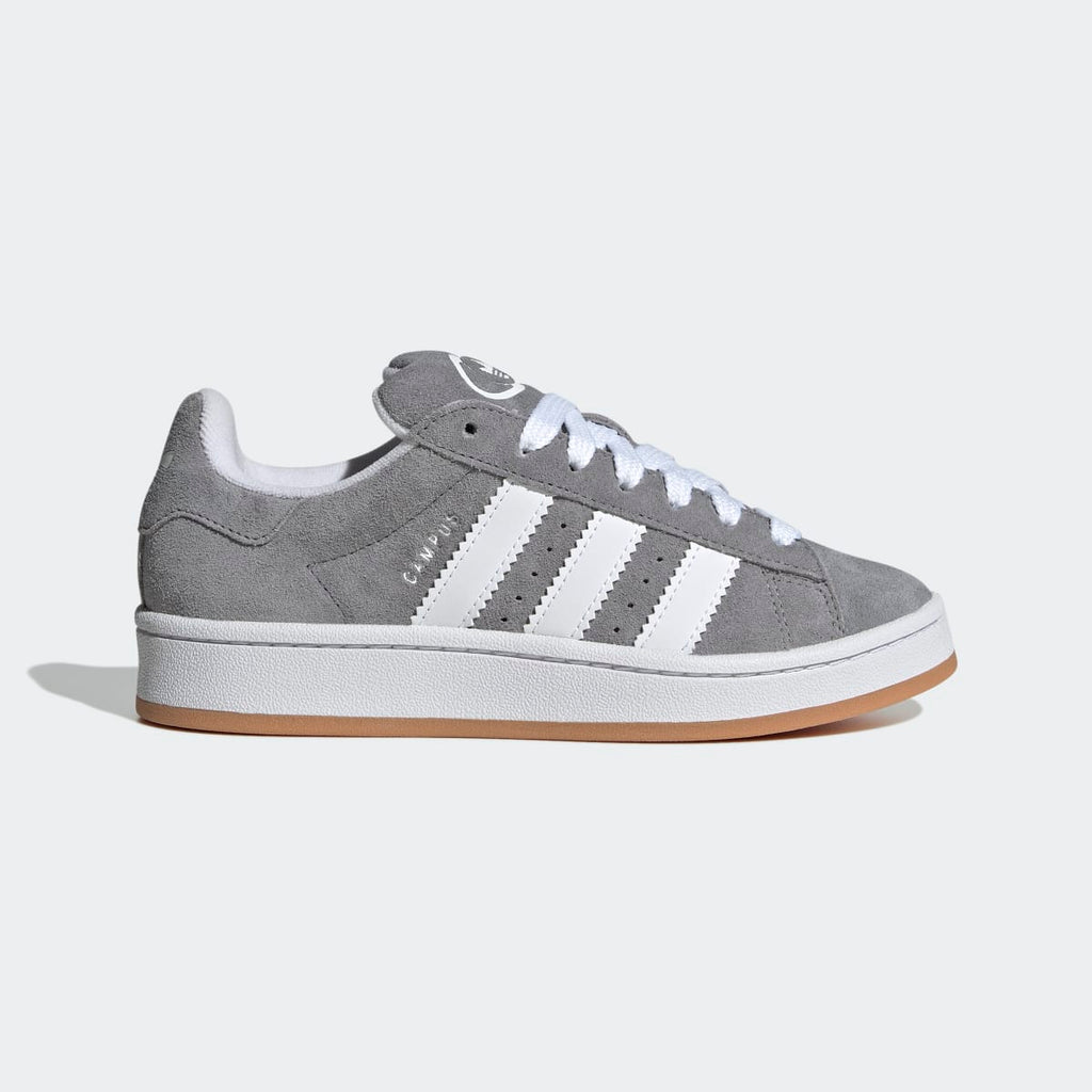 Adidas Kids' Campus 00s Shoes - Grey Three / Cloud White / Cloud White - Image 1