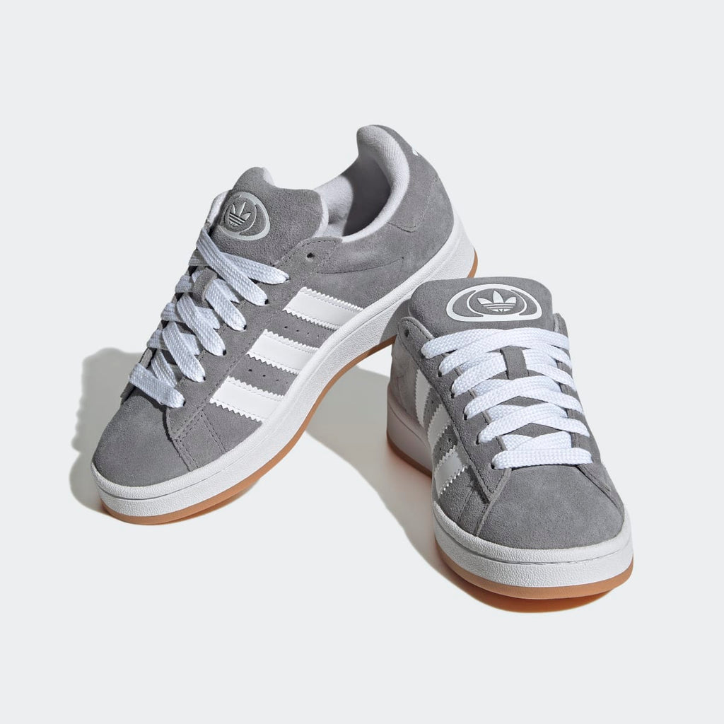 Adidas Kids' Campus 00s Shoes - Grey Three / Cloud White / Cloud White - Image 5