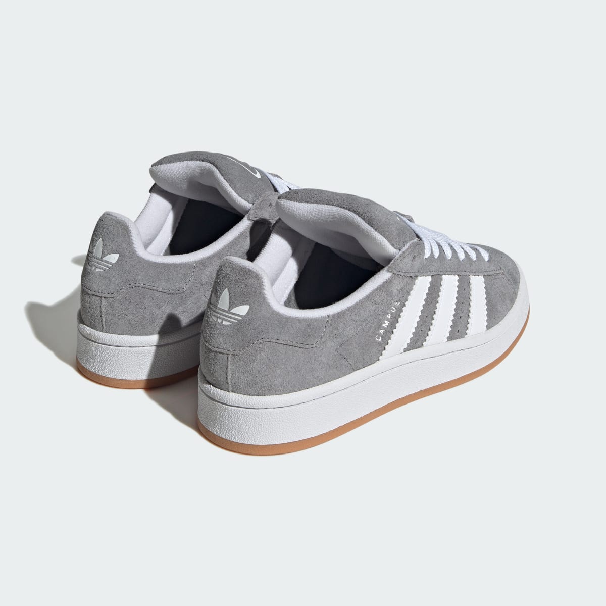Adidas Kids' Campus 00s Shoes - Grey Three / Cloud White / Cloud White - Image 6