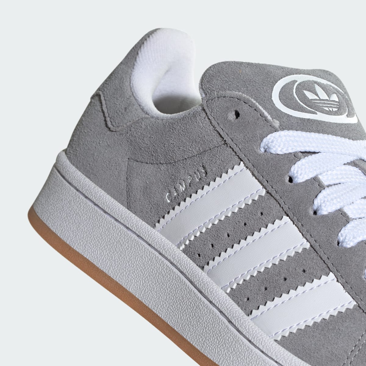 Adidas Kids' Campus 00s Shoes - Grey Three / Cloud White / Cloud White - Image 10