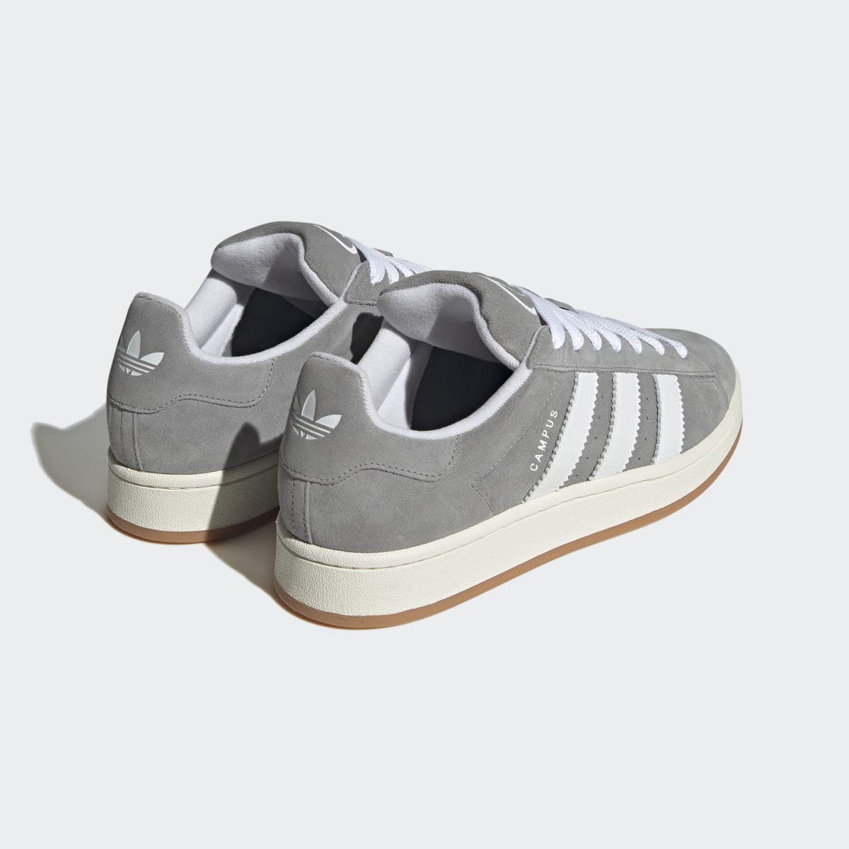Adidas Men's Campus 00s Shoes - Grey Three / Cloud White / Off White - Image 8
