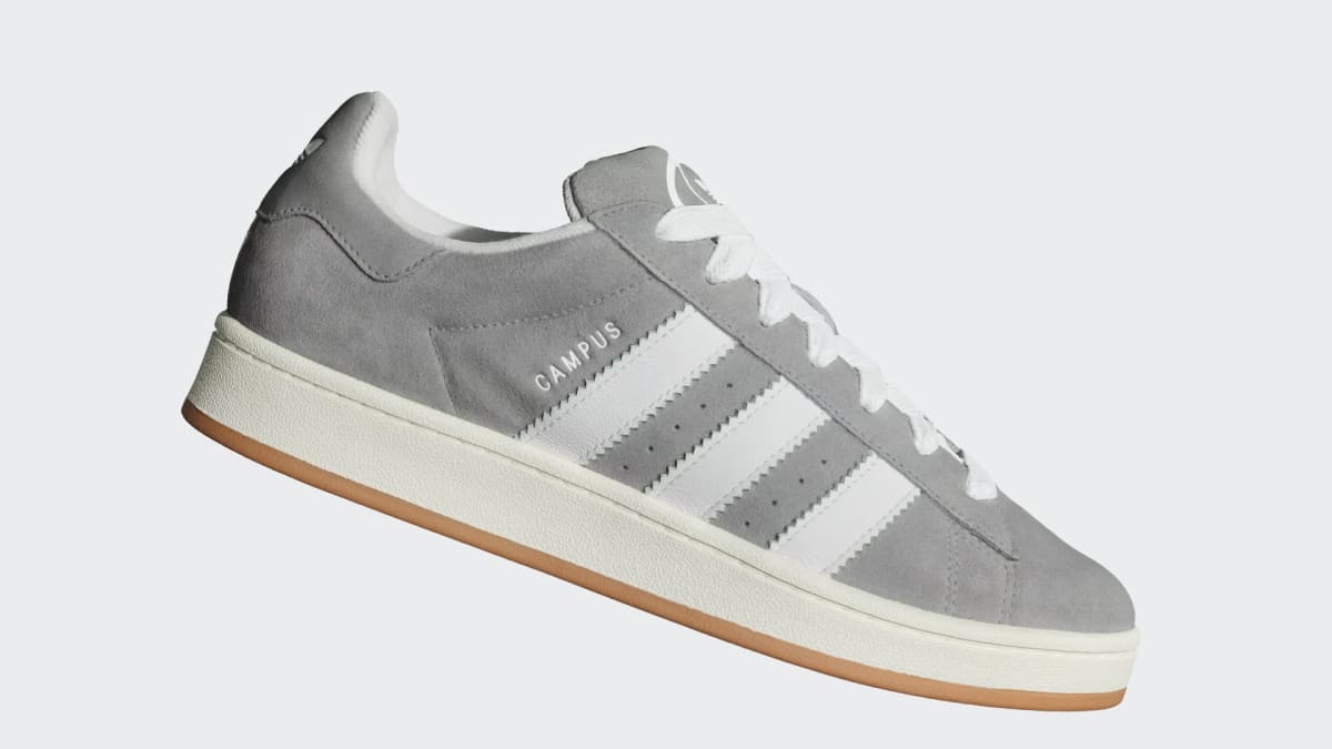 Adidas Women's Campus 00s Shoes - Grey Three / Cloud White / Off White - Image 3