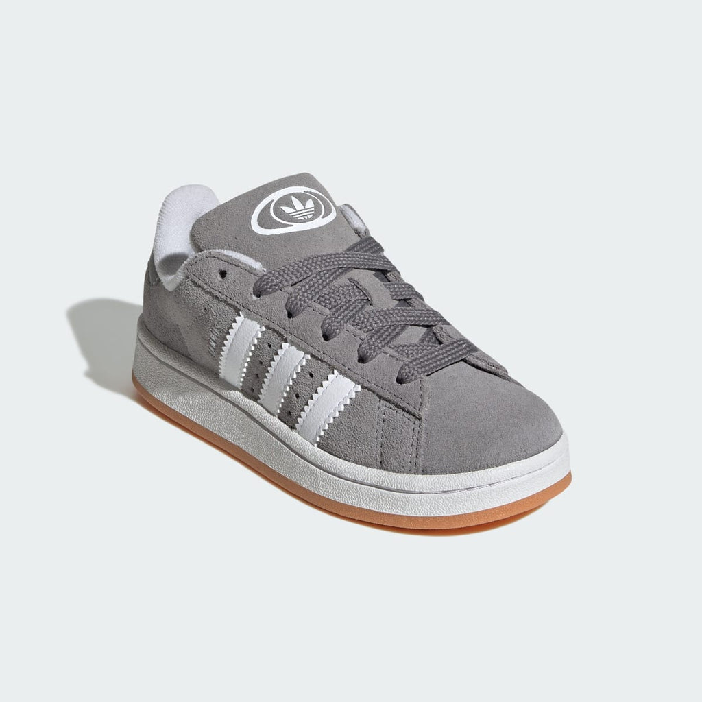Adidas Kids' Campus 00s Shoes - Grey Three / Cloud White / Gum - Image 5