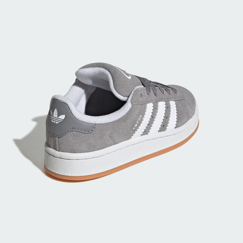 Adidas Kids' Campus 00s Shoes - Grey Three / Cloud White / Gum - Image 6