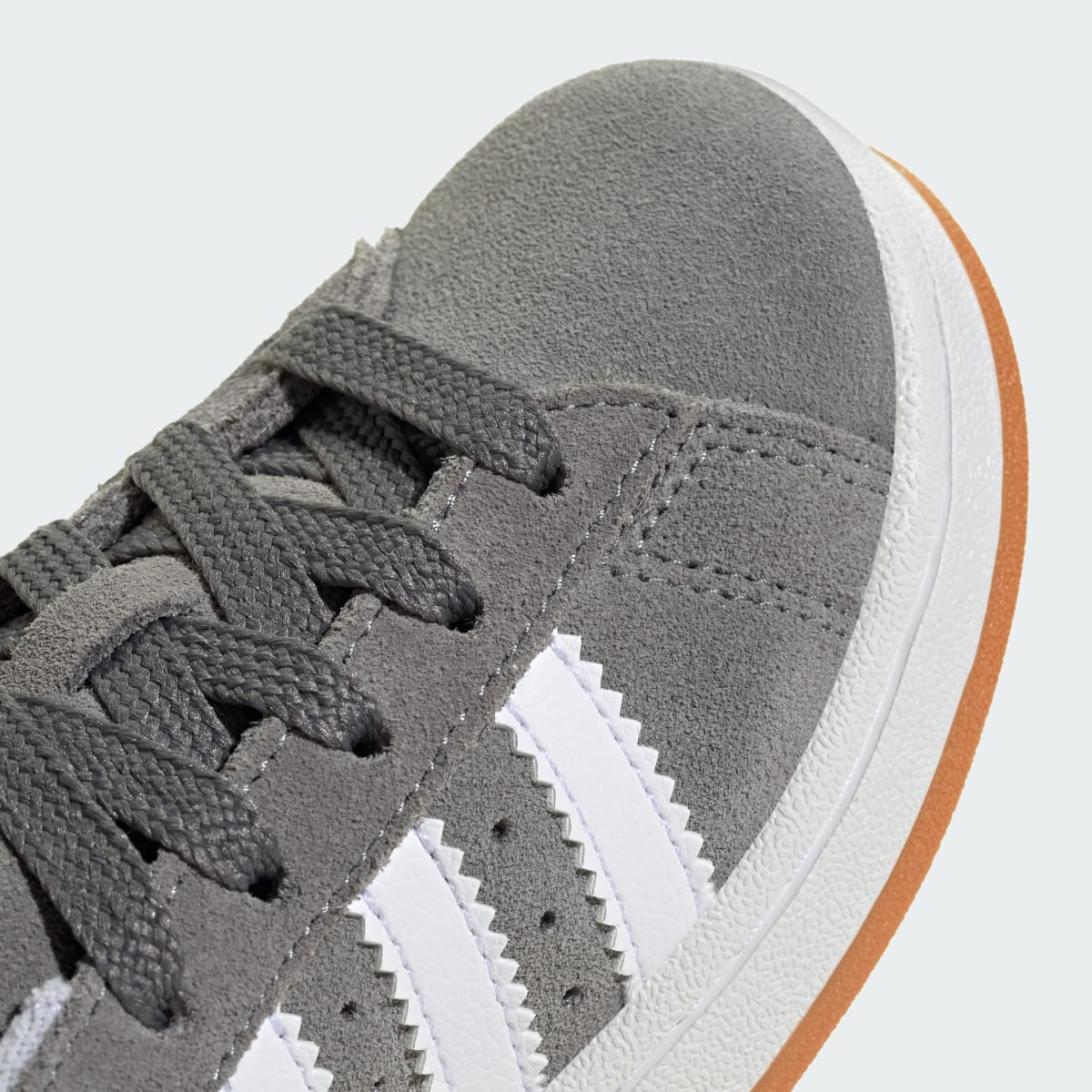 Adidas Kids' Campus 00s Shoes - Grey Three / Cloud White / Gum - Image 10