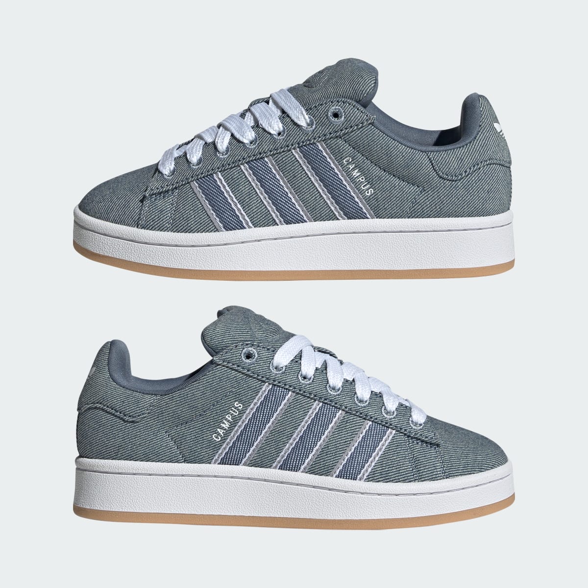 Adidas Kids' Campus 00s Shoes - Supplier Colour / Cloud White / Steel Rw - Image 7