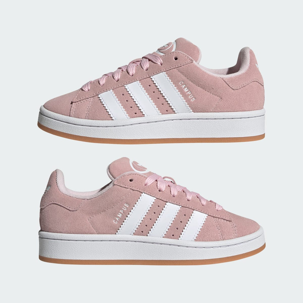 Adidas Kids' Campus 00s Shoes - Clear Pink / Cloud White / Gum - Image 8