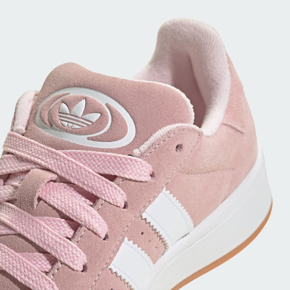 Adidas Kids' Campus 00s Shoes - Clear Pink / Cloud White / Gum - Image 9