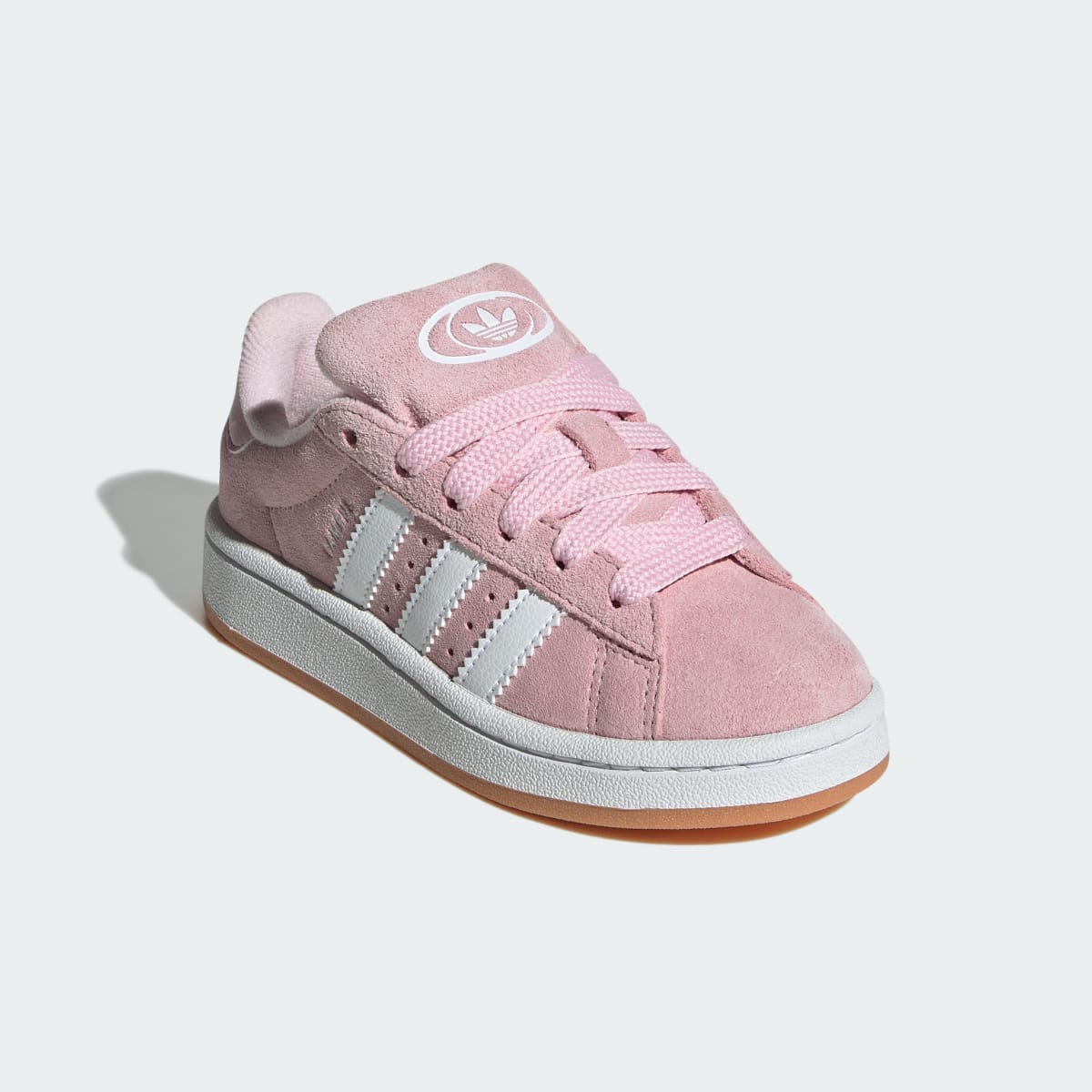 Adidas Kids' Campus 00s Shoes - Clear Pink / Cloud White / Gum - Image 5