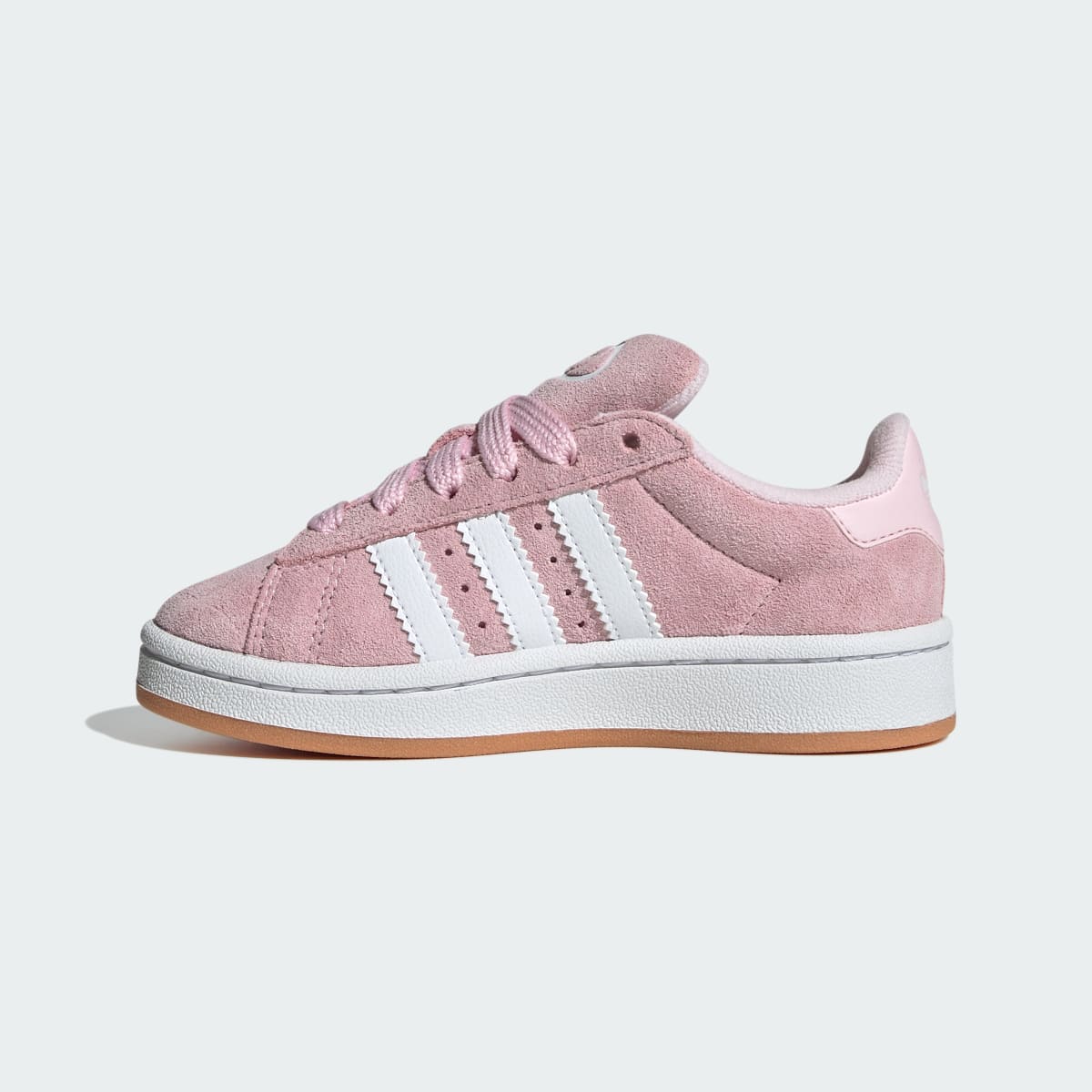 Adidas Kids' Campus 00s Shoes - Clear Pink / Cloud White / Gum - Image 7