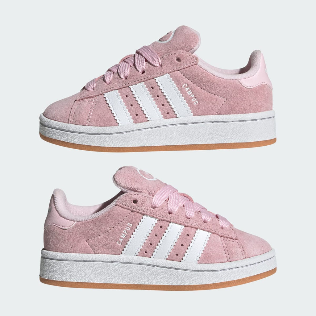 Adidas Kids' Campus 00s Shoes - Clear Pink / Cloud White / Gum - Image 8