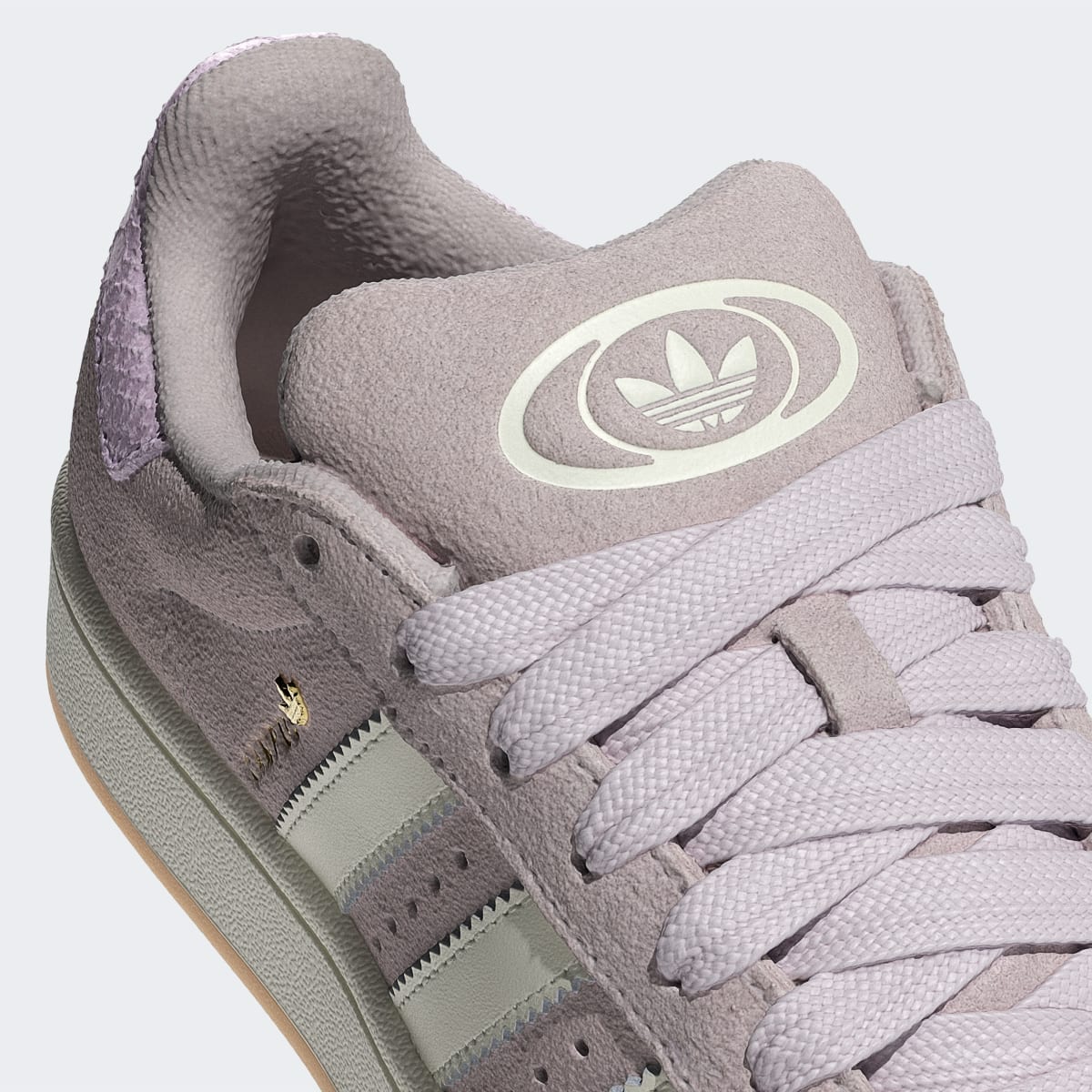 Adidas Women's Campus 00s Shoes - Ice Purple / Off White / Powder Plum - Image 9