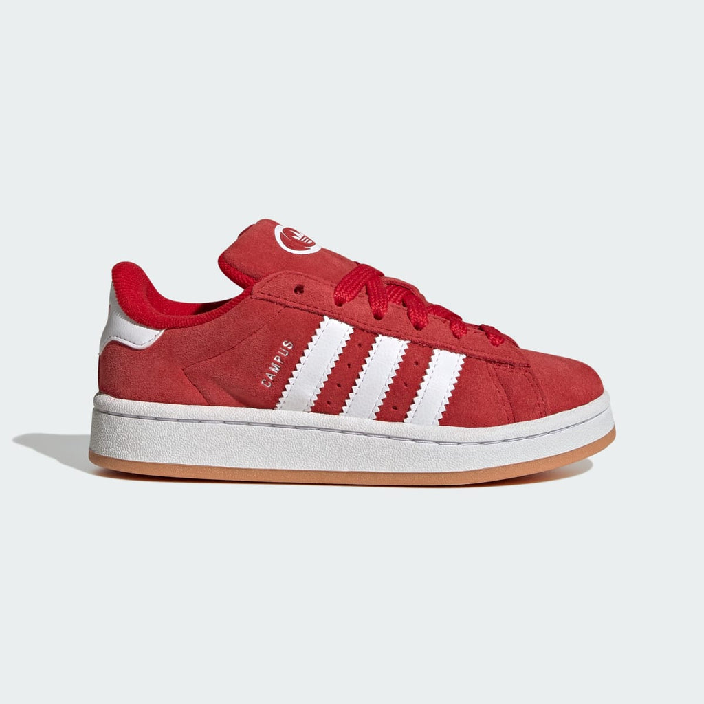 Adidas Kids' Campus 00s Shoes - Better Scarlet / Cloud White / Better Scarlet - Image 1