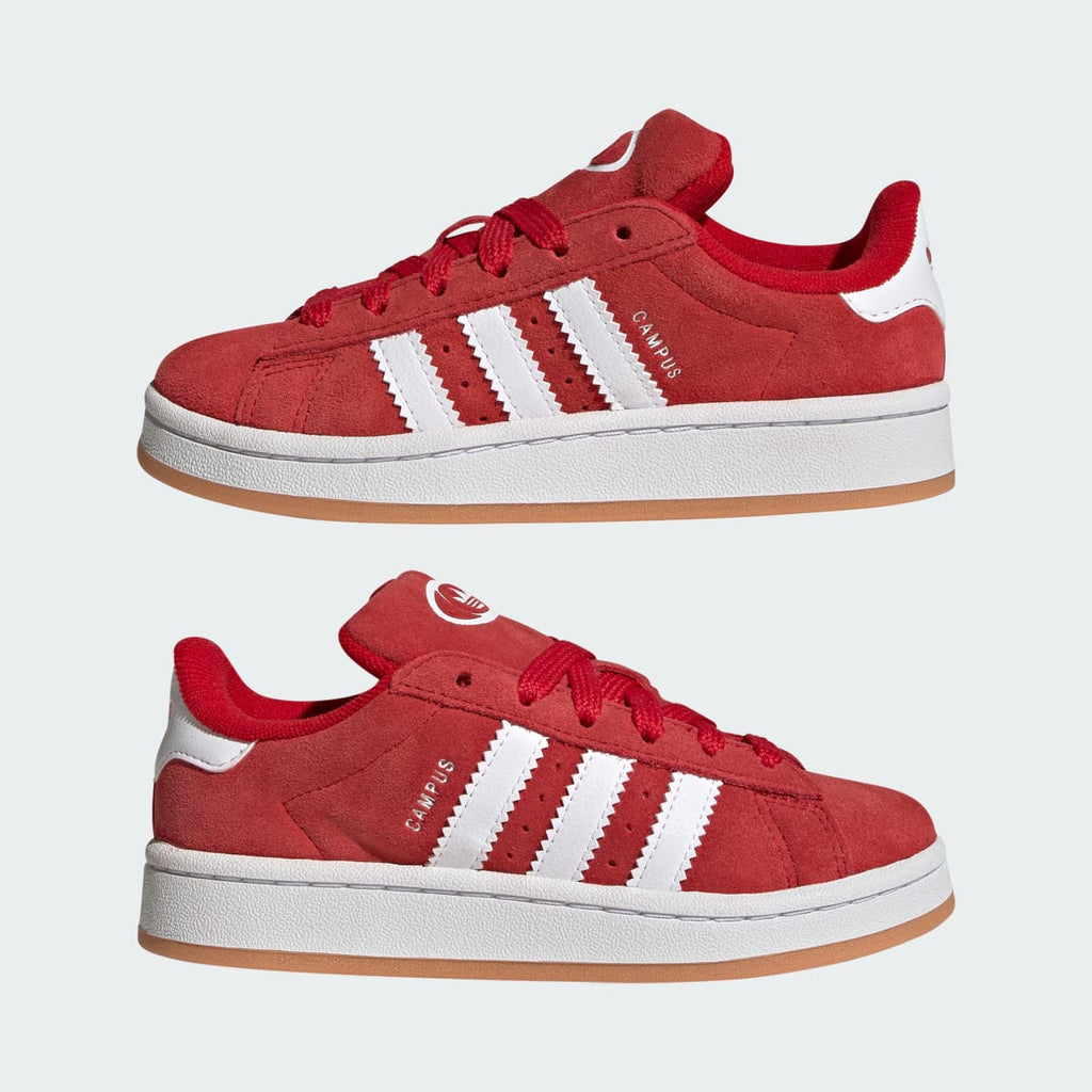 Adidas Kids' Campus 00s Shoes - Better Scarlet / Cloud White / Better Scarlet - Image 8