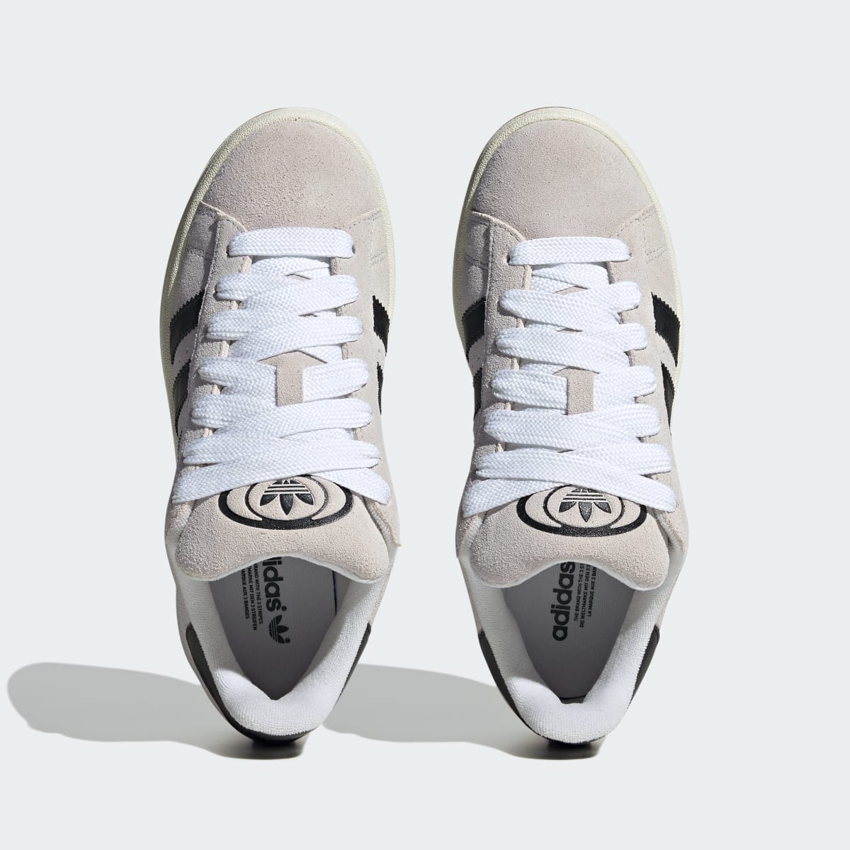 Adidas Women's Campus 00s Shoes - Crystal White / Core Black / Off White - Image 3