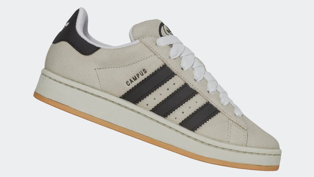 Adidas Women's Campus 00s Shoes - Crystal White / Core Black / Off White - Image 2