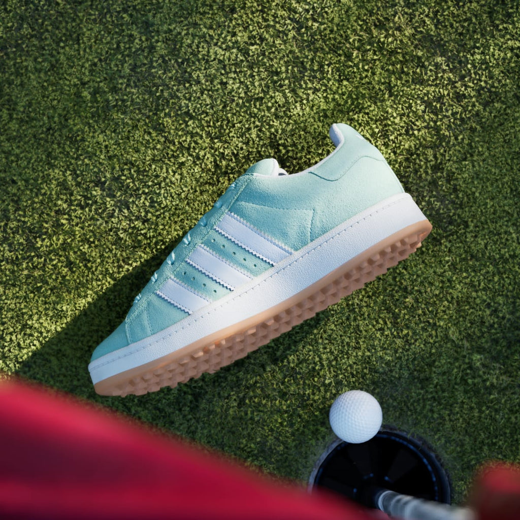 Adidas Women's Campus 00s Spikeless Golf Shoes - Clear Mint / Cloud White / Gum - Image 7