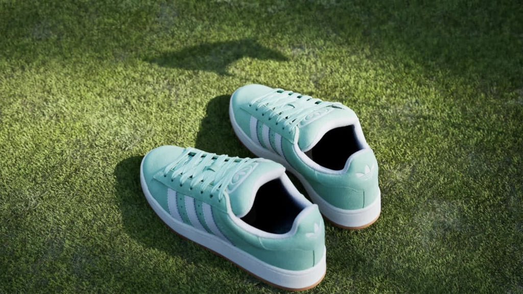 Adidas Women's Campus 00s Spikeless Golf Shoes - Clear Mint / Cloud White / Gum - Image 2