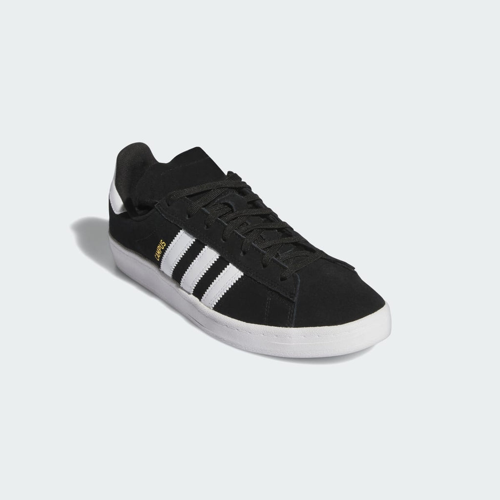Adidas Men's Campus ADV Shoes - Core Black / Cloud White / Cloud White - Image 4