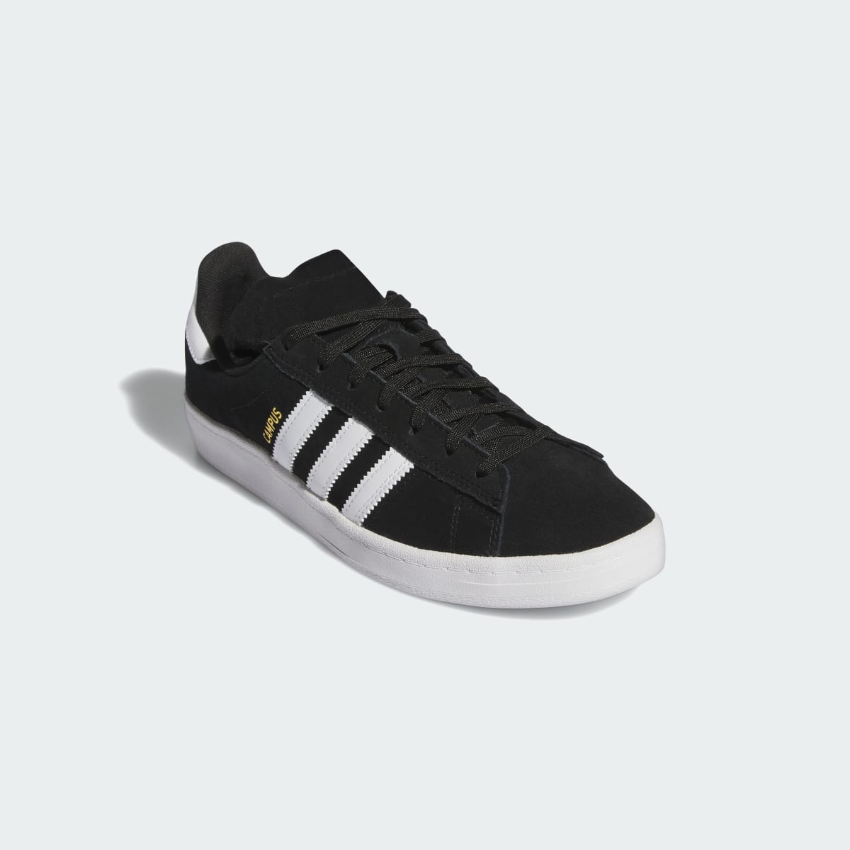 Adidas Men's Campus ADV Shoes - Core Black / Cloud White / Cloud White - Image 4