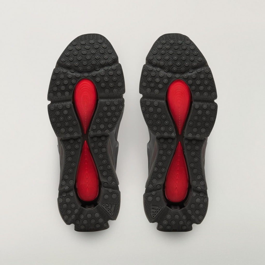 Adidas Men's Chavarria Megaride Bones - Core Black / Core Black / Better Scarlet - Image 4