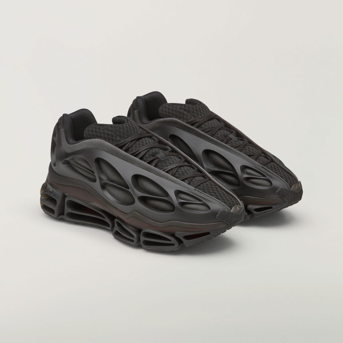 Adidas Men's Chavarria Megaride Bones - Core Black / Core Black / Better Scarlet - Image 5