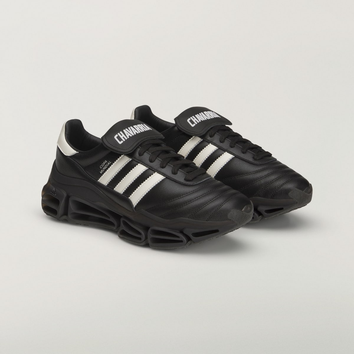 Adidas Men's Chavarria Megaride Copa - Core Black / Off White / Core Black - Image 5