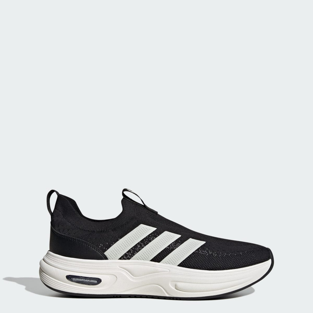 Adidas Men's Cloudfoam Cuxxion Sock Shoes - Core Black / Core White / Grey Five - Image 1