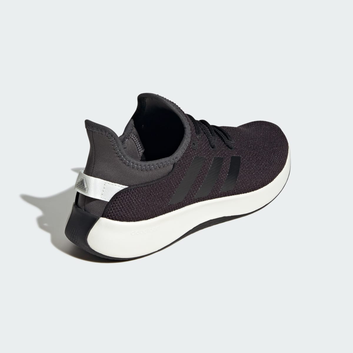 Adidas Women's Cloudfoam Pure Shoes - Core Black / Core Black / Grey Six - Image 5