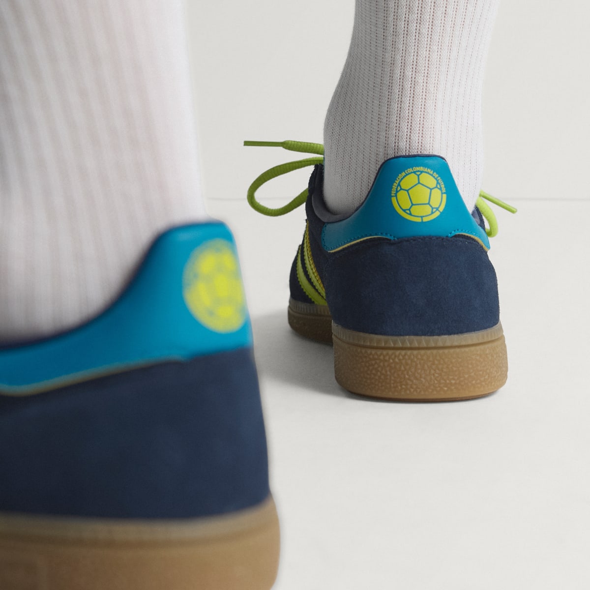 Adidas Men's Colombia Handball Spezial Shoes - Blue / None / None - Image 5
