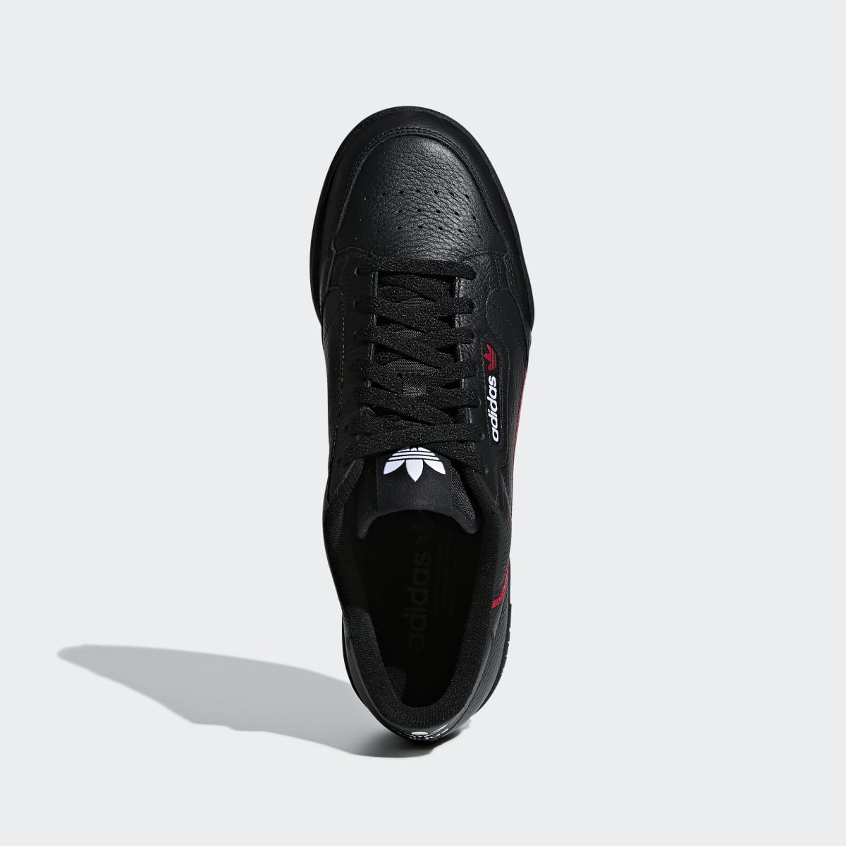Adidas Women's Continental 80 Shoes - Core Black / Scarlet / Collegiate Navy - Image 2