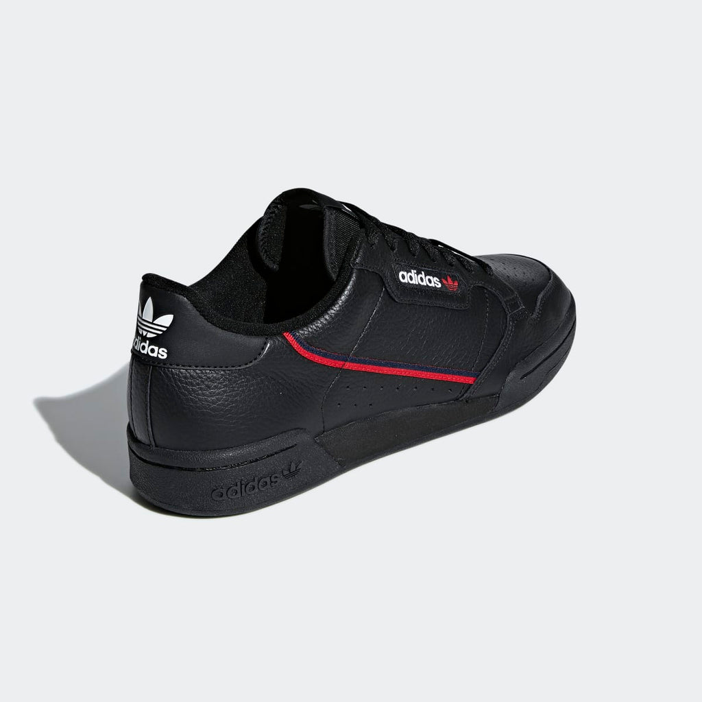 Adidas Women's Continental 80 Shoes - Core Black / Scarlet / Collegiate Navy - Image 5